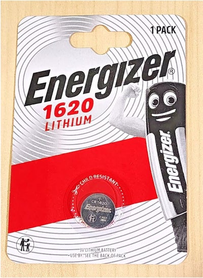 Buy ENERGIZER CR1620 3V Lithium Battery Coin Cell ECR162 1PCS0 in Egypt