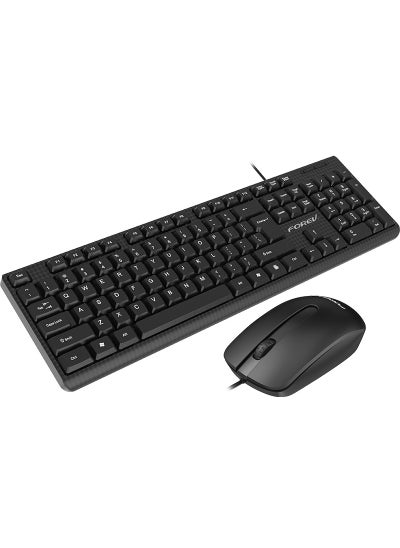 اشتري FV68 Wired Keyboard Mouse Combo for Business OfficeSingle Keyboard Single Keyboard في السعودية