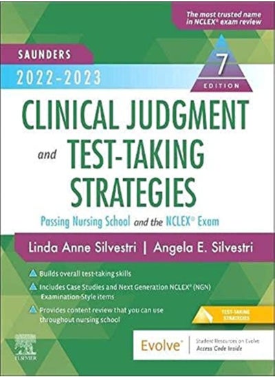 Buy Saunders 2022-2023 Clinical Judgment and Test-Taking Strategies: Passing Nursing School and the NCLE in UAE