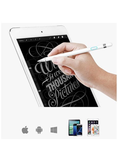 اشتري Active Stylus Pen for Apple iPad with Palm Rejection For Precise Writing/Drawing في الامارات