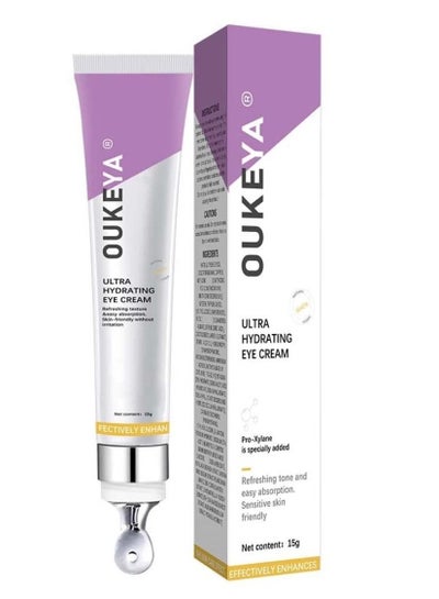 Buy Eye Cream Dark Circle Remover & Puffy Eyes Bags Under Eyes Anti - Aging Eye Cream Eye Wrinkle Remover for Women 15g in UAE