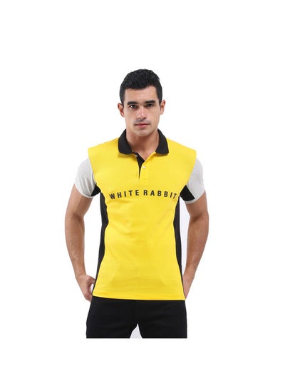 Buy Tri-Tone Pique Cotton Polo Shirt in Egypt