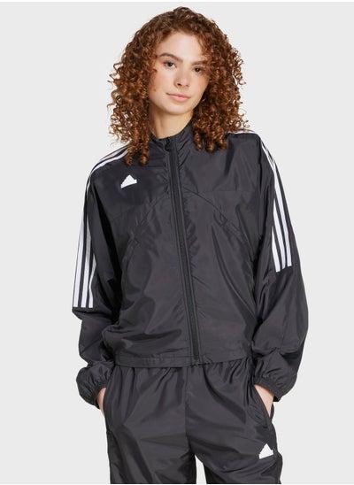 Buy Tiro 3 Stripe Woven Tracktop Jacket in UAE