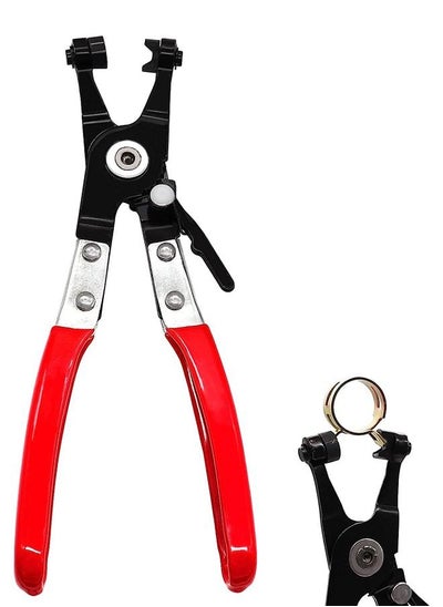 Buy Hose Clamp Plier Auto Repair Tool Swivel Flat Band for Removal and Installation of Ring-Type or Flat-Band Hose Clamps in Saudi Arabia