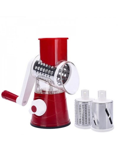 Buy Multi-Function Rotary Grater Vegetable Cutter multicolour in Saudi Arabia