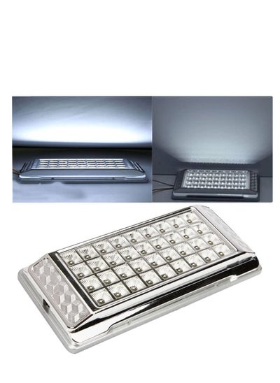 Buy 36LED Rectangular Signal Lamp Car top light, compartment light, illuminator, trunk light, universal in UAE