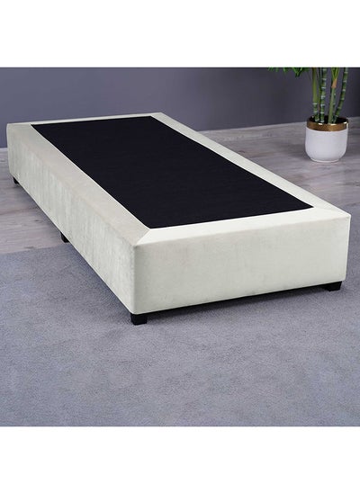 اشتري KALYPSO BASE VELVET WHITE 90X200 CM في الامارات