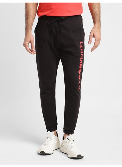 Buy Men's Black Regular Joggers in Egypt