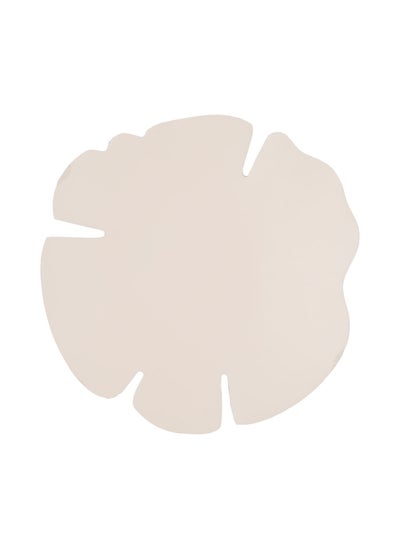 Buy Light Beige Leaf Plate in Saudi Arabia