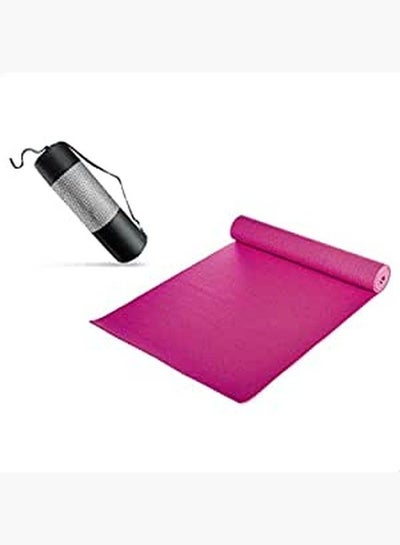 Buy Gymbit Yoga Mat with Carrying Bag, 6 mm - Pink in Egypt