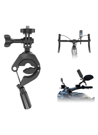 Buy SYOSI Motorcycle Camera Holder Insta360 X4 - Bike Mount Handlebar Clamp, for Insta360 X4/ X3/ ONE X2/ ONE RS/GoPro 12/11/ 10/9/ 8/7/ DJI Osmo Pocket 3/2 Accessories in UAE