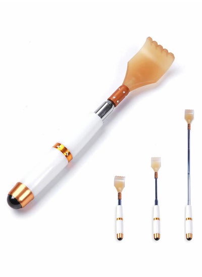 اشتري Back Scratcher, Best Back Scratcher for Women Men Adults Extendable with Massage Bead في الامارات