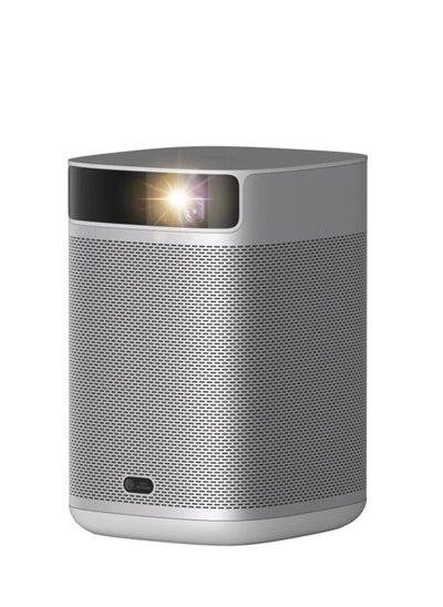 Buy MoGo 2 HD Long Throw Portable Projector, 400 ISO Lumens, Up to 200" Screen Size, 2x 8W Dolby Audio Speakers, Androidtv, Powerbank Supported, for Home/Office/Camping/Travel - Silver in UAE