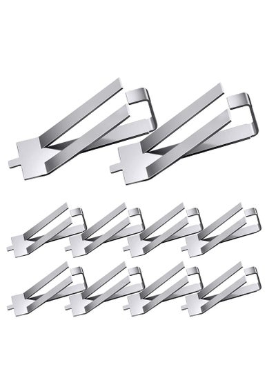 اشتري 10 Pack Ender 3 Glass Bed Clips Stainless Steel Spring Turn Platform Clamps Stable for Creality Pro 3S 5 CR-20 PRO CR-10S 3D Printer في الامارات