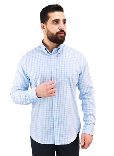 Buy Men's Wrinkle-Free Shirt Multicolour in UAE