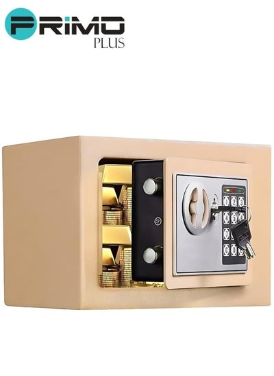 Buy Digital Electronic Safe Gold/Silver 27X22x22 cm in Saudi Arabia