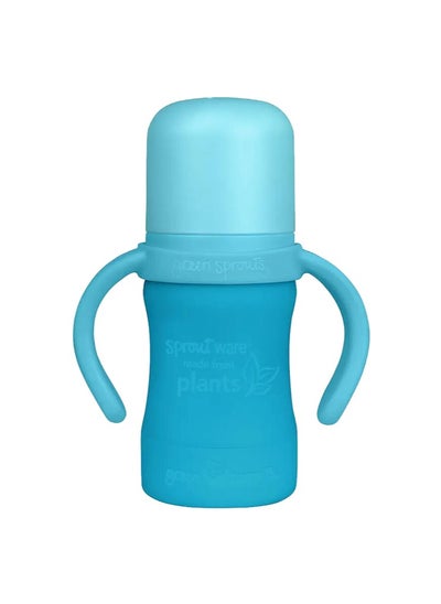 Buy Sprout Ware Sip And Straw Cup - 6Oz - Aqua - 6M+ in UAE