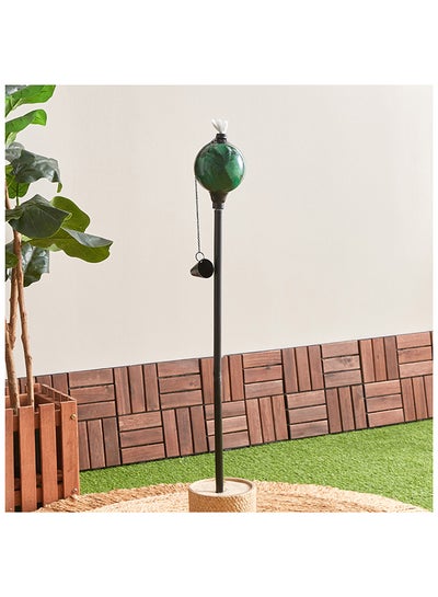 اشتري Eden Glazing Ball Fibreglass and Metal Garden Torch 9 x 171 x 9 cm في السعودية