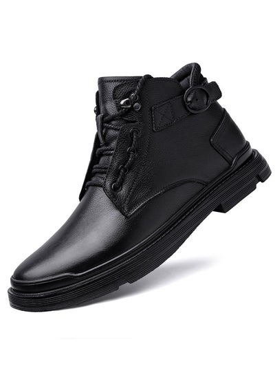 Buy New Men's Casual Leather Boots in Saudi Arabia