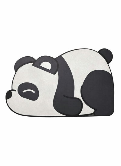 اشتري Super Absorbent Bath Rug Cartoon Foot Mat Extra Soft Bath Rug Cozy Microfiber Anti Slip Rug for Toilet, Bathroom and Bedroom, Panda 15.7'' x 23.6'' في الامارات