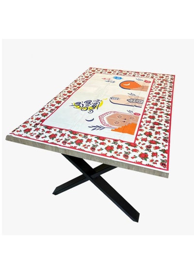 Buy Wipeable, waterproof tablecloth, 130*100 cm in Saudi Arabia