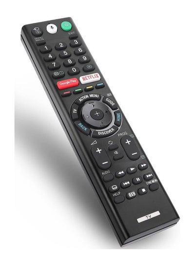 اشتري Universal Voice Remote Control for Sony Smart TV Bluetooth Controller All Sony Bravia LED OLED LCD 4K UHD HDTV HDR Android TV, with Google Play, Netflix Button RMF-TX200U في السعودية