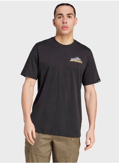 Buy Terrex Back Graphics T-Shirt in UAE