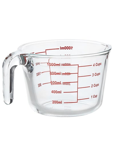 Buy Glass Measuring Cup 1000ml Measuring Cup Measuring Jug Multi-Purpose Measuring Mug for Liquid in UAE