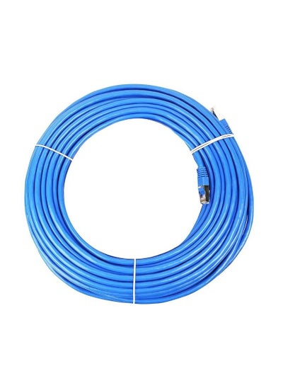 Buy Network Cable 15m Cat5 UTP Blue in Egypt