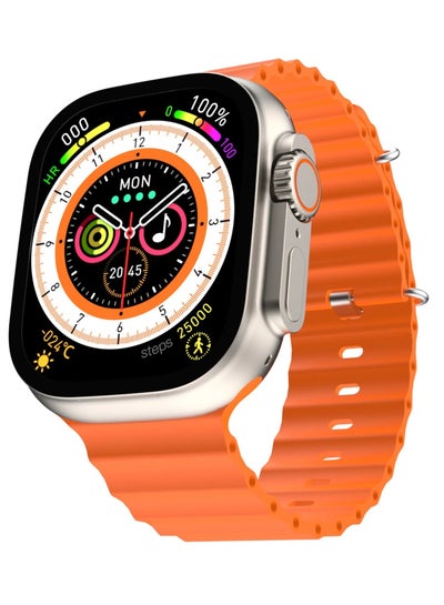 Buy GS8 ULTRA MAX Smart Watch - Orange in Egypt