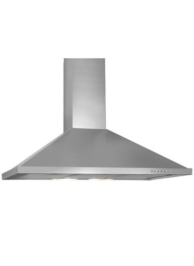 Buy Wall Mount Chimney Hood 60 cm 3 speeds 550 m³/h Stainless Steel-ECH614X in Egypt