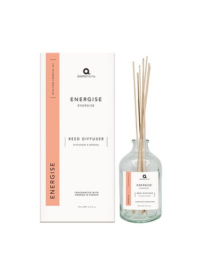 اشتري Energise Reed Diffuser - Orange & Ginger Essential Oil في الامارات