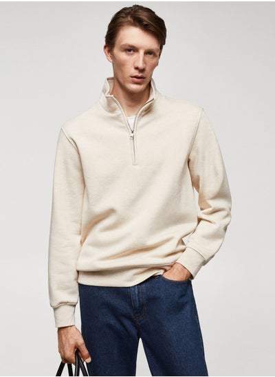 اشتري Half Zippered Sweatshirt في الامارات