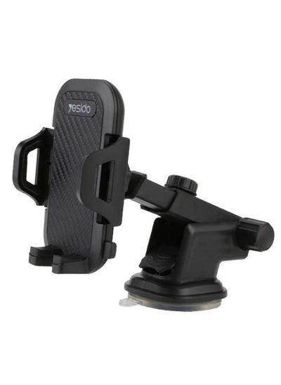 اشتري Yesido 360 Degree Rotation Free Stretch Automatic Clip Mobile Phone Car Holder, C23 في الامارات