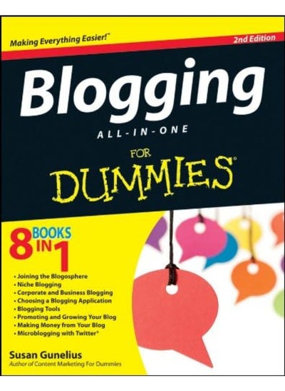 اشتري Blogging All-in-One For Dummies في الامارات