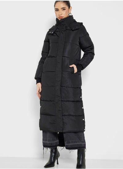 Buy Classic Longline Padded Jacket in UAE