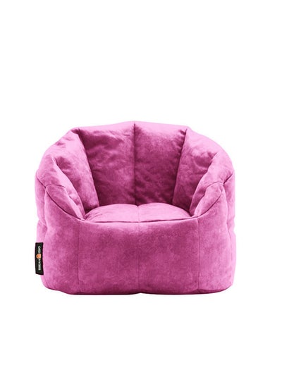 اشتري Luxury Fabric Beanbag Chair Pink في مصر