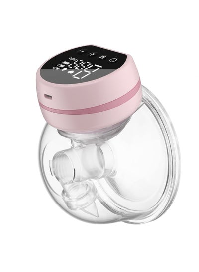 Buy Wearable Breast Pump Hands Free - Electric Portable Wireless Breast Pumps, 3 Modes & 9 Levels Breastfeeding Milk Pump, Adjustable Painless Strong Suction Memory Function - 24 mm in Saudi Arabia