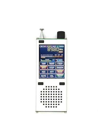 اشتري ATS120 SI4732 ESP32 BT 150K-30Mhz 64M-108Mhz Receiver Frequency Amplitude Modulation LSB USB All Band Modes Adjustable 2.4inch Digital TFT Display في السعودية