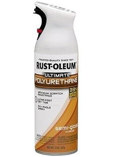 Buy Rust-oleum 260312 Wood Care Ultimate Polyurethane Spray, Semi-gloss, 11 Oz in Saudi Arabia