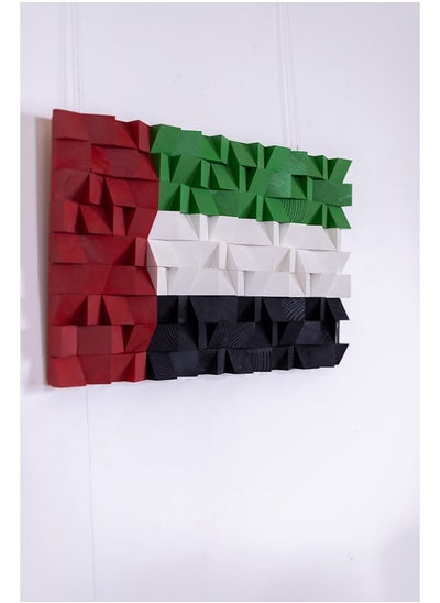 Buy Wooden Emirati Flag Wall Art in Egypt