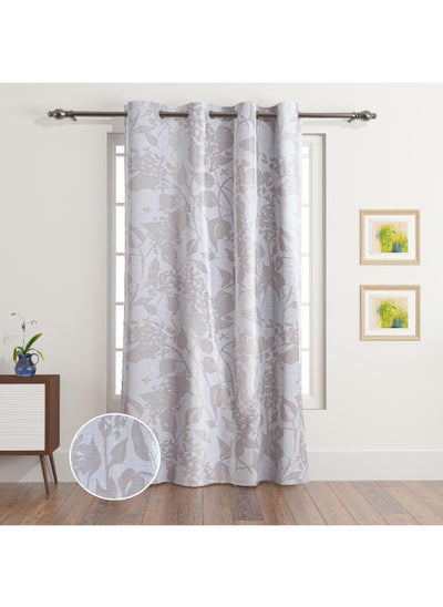 Buy Russelle Rivera Printed Single Curtain 240 x 140 cm in UAE