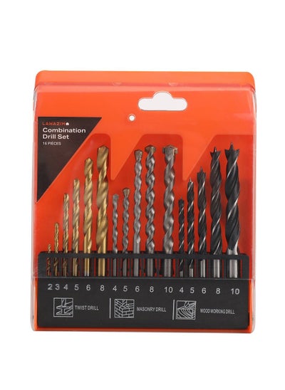 Buy 16-Pieces Combined Drill Set in Saudi Arabia