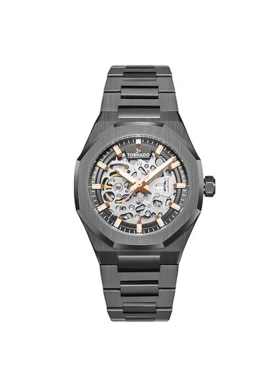 Buy Tornado Autonova Men 's Grey Dial Automatic watch - T24303-XBXXK in UAE