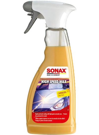 Buy SONAX High Speed Wax (500 ml) - Instant Paintwork Sealant | Easy Spray & Wipe | Item-No. 02882000-544 in UAE