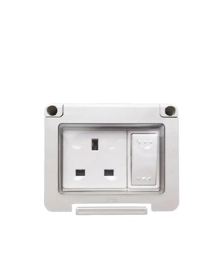 اشتري Milano Water Proof 1 Gang Switch Socket في الامارات