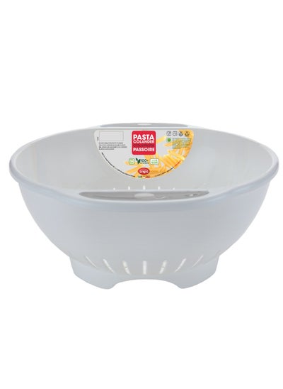 اشتري Polypropylene White Colander 31 cm x 28 cm x 12.8 cm في الامارات