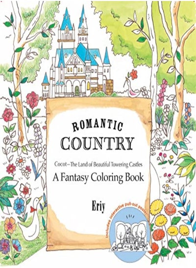 Buy Romantic Country: A Coloring Book in UAE