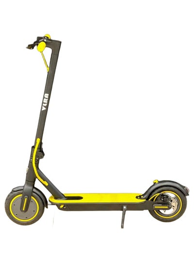 Buy Electric Scooter Adults Easy Folding And Carry Design Solid Tyres 110cm - Yellow/Black in UAE