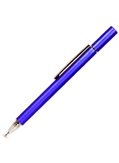 Buy Stylus Pen Aluminum Body With Clip To Write And Draw Freely On All Tablet Ipad And Mobile Phone Screens Blue in Saudi Arabia